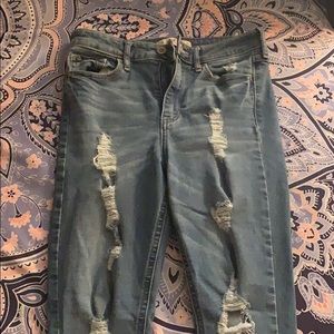 Hollister super high rise jeans
